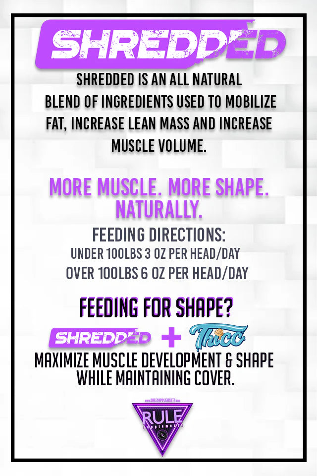 Shredded by Rule Supplements