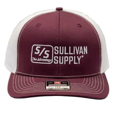Sullivan Supply Trucker Hat Maroon