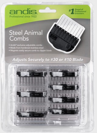 Andis Stainless Steel Magnetic Attachment Combs