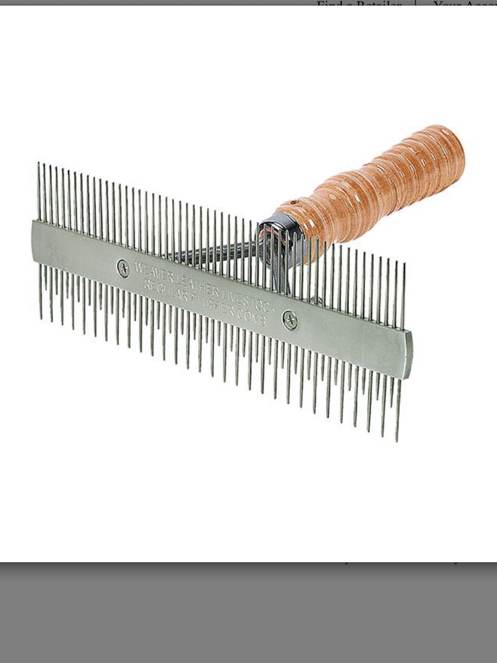 Two-Sided Combs